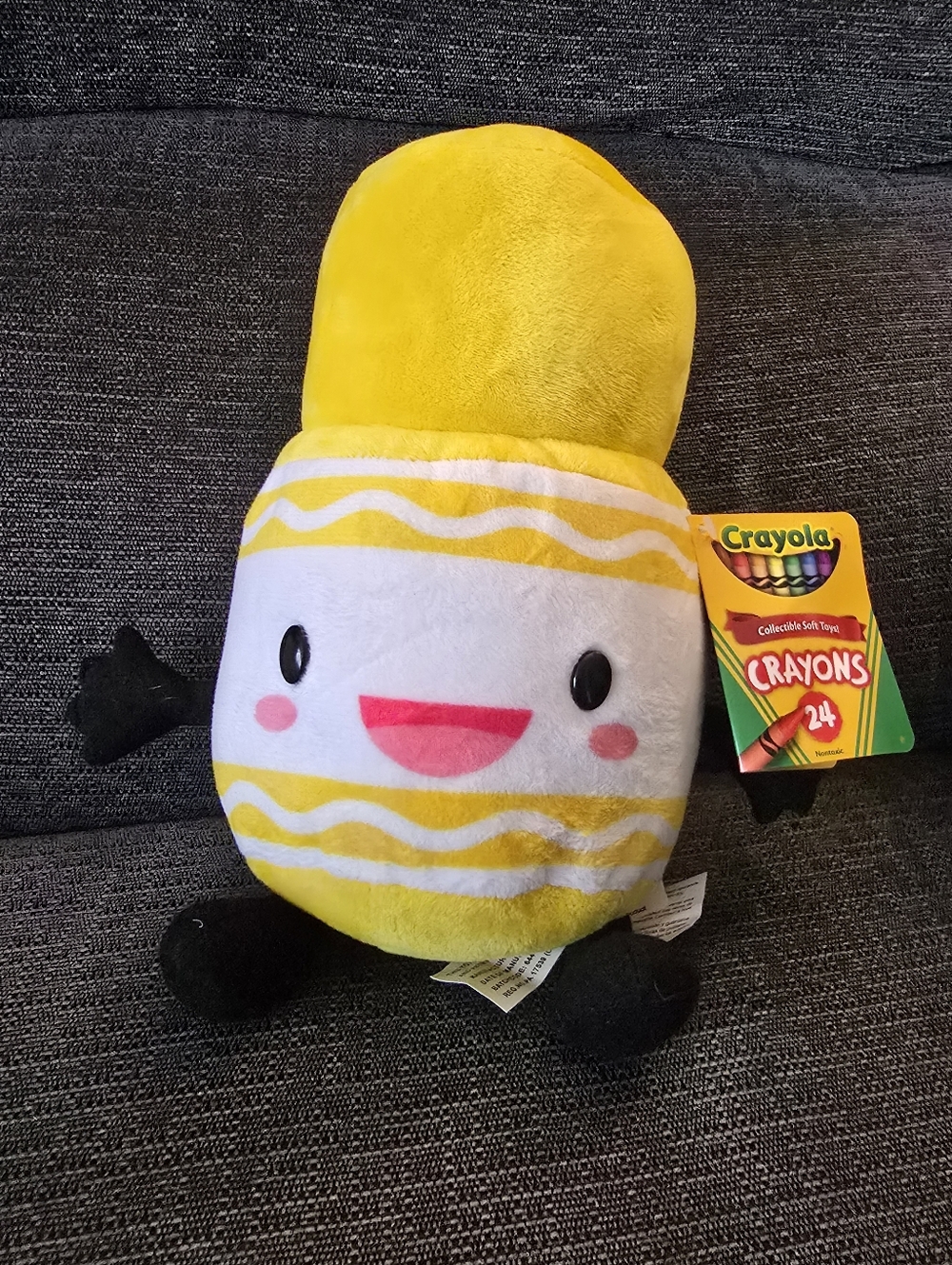 Crayola Yellow Marker Plush